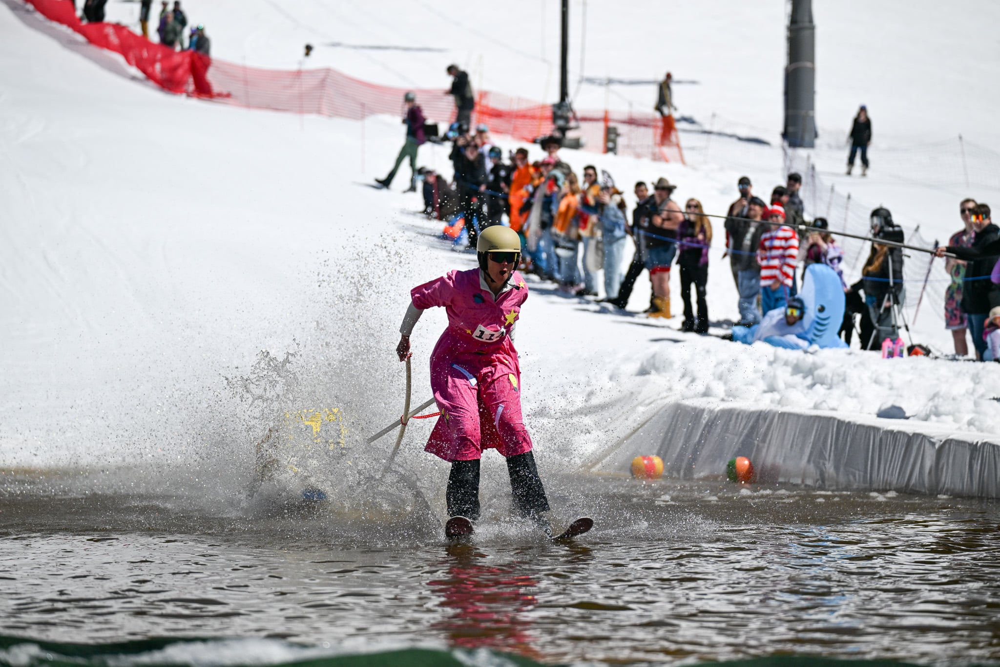 Willamette Pass Pond Skim
