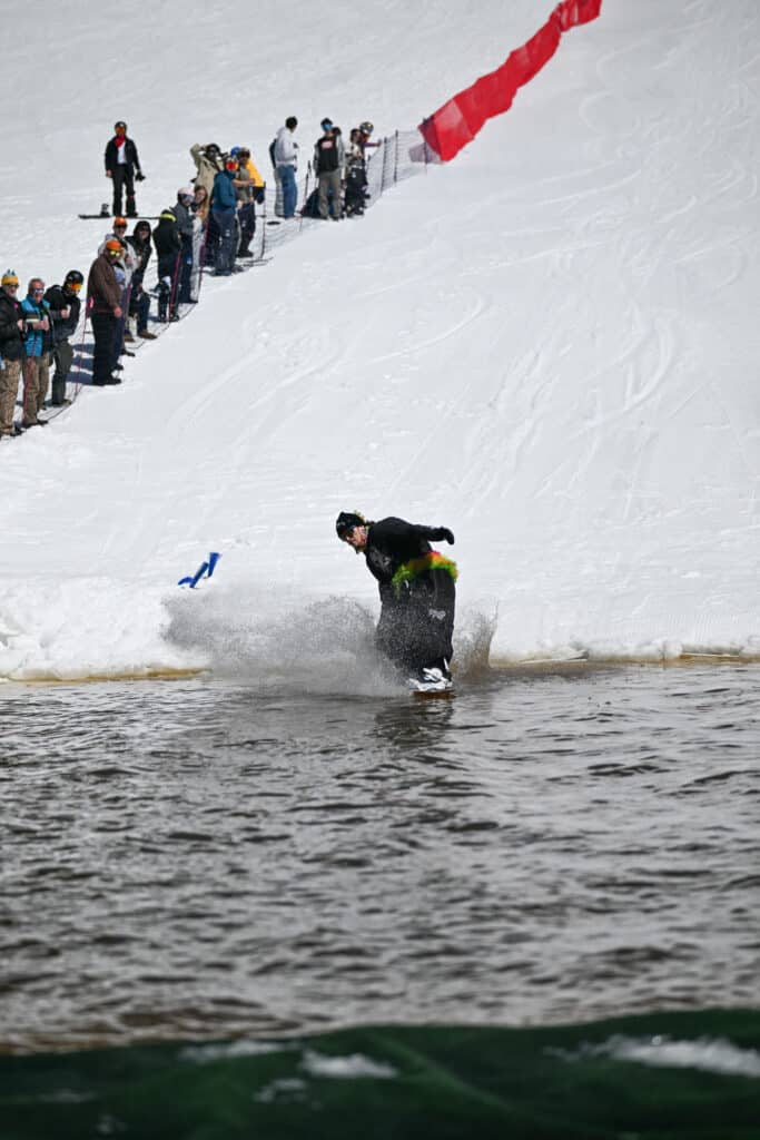 Willamette Pass Pond Skim