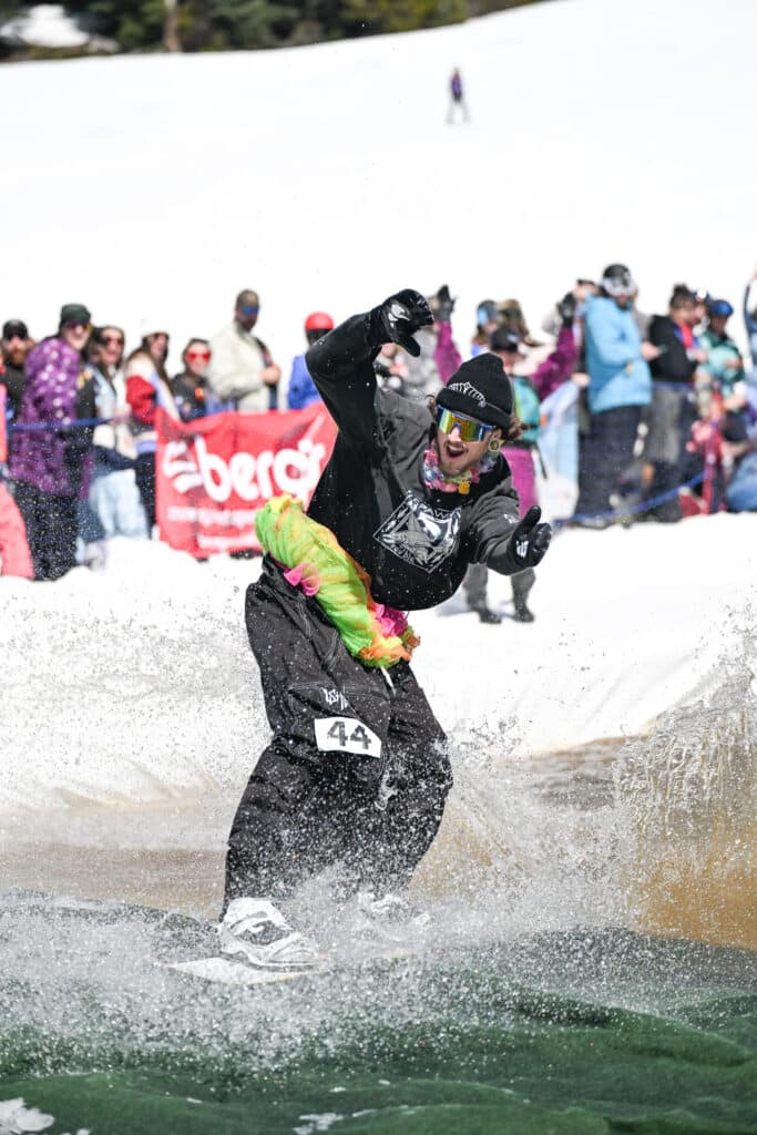 Willamette Pass Pond Skim