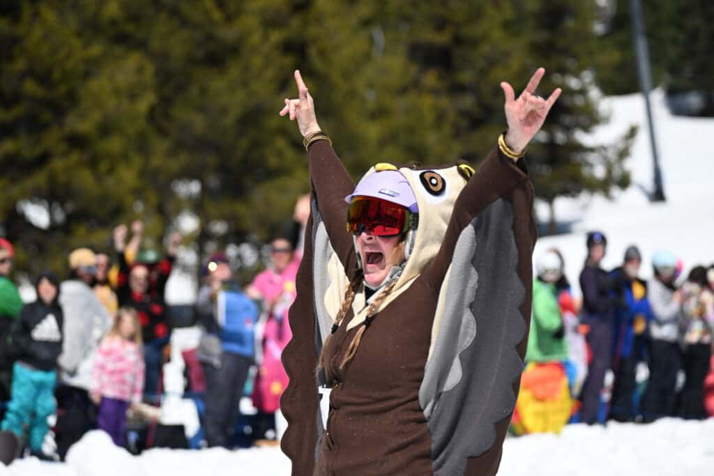 Willamette Pass Pond Skim